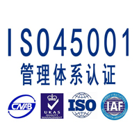 六安ISO45001认证